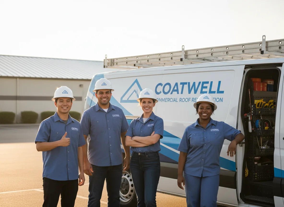 Commercial roof coating company in Courtland, MN